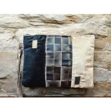 Vertiginoso Kadife Kadın Portföy Clutch El Çantası