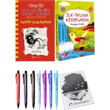 İlk Okuma Kitaplarım 10 Kitap ve Saftirik 11 Karışık Işler Bunlar! 2li Set