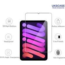 Ukscase iPad Mini [8.3''] [mini 7 A17 Pro 7. Nesil 2024 & Mini 6. Nesil Tempered Cam Ekran Koruyucu 2 Adet