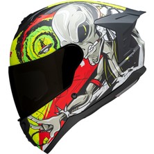 NCR Rapid Siyah Camlı Kapalı Kask (Ece Belgeli)