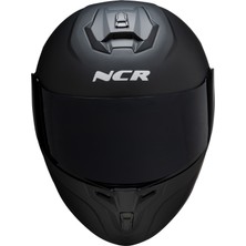 NCR Rapid Siyah Camlı Kapalı Kask (Ece Belgeli)