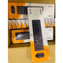 A4Tech KK-3330 Kablolu USB Multimedya Q Klavye Mouse Set