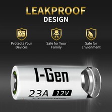 I-Gen Batteries I-Gen 23A Pil 5'li Paket 12V MN21 (A23 / 23A / V23GA / LRV08 / 8LR932)

