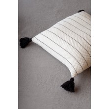 Barine Buhur Pike Dokulu Kırlent  Krem