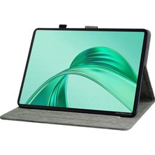 Digital Computer Home Honor Pad X8A Kılıfları Için Tiger Imprint Çizilmez Pu Deri Tablet Kapağı-Kahverengi (Yurt Dışından)