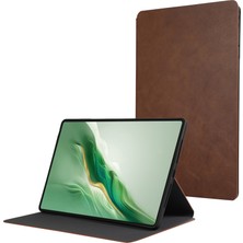 Digital Computer Home Honor Magicpad 2 12.3 Koruyucu Kılıf Anti-Drop Pu Deri Standı Tablet Kapak-Kahverengi (Yurt Dışından)