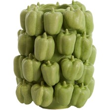 Laromita Decoration Bellpepper Biber Seramik Vazo