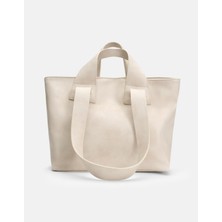 Merila Büyük Yumuşak Derili  Kadın Tote Bag