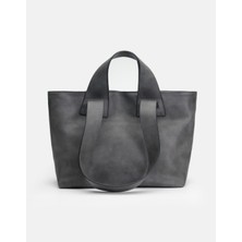 Merila Büyük Yumuşak Derili  Kadın Tote Bag