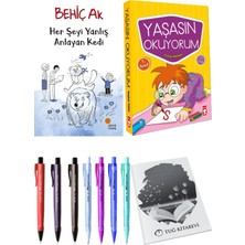 Yaşasın Okuyorum 10 Kitap ve Her Şeyi Yanlış Anlayan Kedi 2li Set