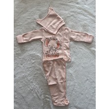 Nurcan Bebe Fil-Tiny Üçlü Zıbın Takımı