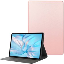 Digital Computer Home Honor Pad 8 Için 12 Inç Pu Deri Kapak Folyo Katlanabilir Stand Darbeye Dayanıklı Koruyucu Kılıf-Gül Altın (Yurt Dışından)