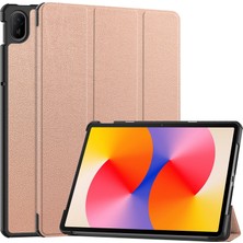 Digital Computer Home Huawei Matepad Se 11 Standlı Kılıf Darbeye Dayanıklı Deri Tablet Kapağı-Gül Altın Için (Yurt Dışından)