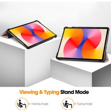 Digital Computer Home Huawei Matepad Se 11 Standlı Kılıf Darbeye Dayanıklı Deri Tablet Kapağı-Gül Altın Için (Yurt Dışından)