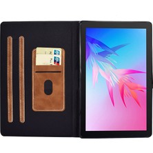 Digital Computer Home Huawei Enjoy Tablet 2/matepad T 10 9,7 Inç/t 10S 10,1 Inç/honor Pad 6 10,1 Inç/pad X6 9,7 Inç Tablet Kılıfı Düz ​​renk Pu Deri Folyo Çevirmeli Stand Kart Yuvaları Manyetik Kapak (Yurt Dışından)