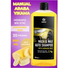 Grass Ultimate Wash & Wax Boya Koruyucu Oto Yıkama Şampuanı (Ph Nötr) 900ML