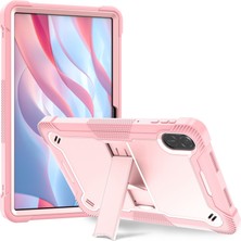 Digital Computer Home Honor Pad X9 Için Koruyucu Kılıf Kickstand Darbeye Dayanıklı Silikon + Pc Tablet Kapağı-Gül Altın (Yurt Dışından)