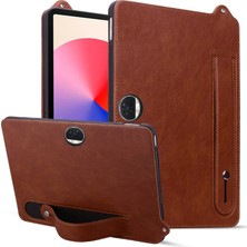 Digital Computer Home Honor Magicpad 2 12.3 Tablet Kılıfı El Kayışı Kickstand Deri Kılıf-Kahverengi (Yurt Dışından)