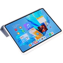 Digital Computer Home Huawei Matepad 11.5 S Kılıf Üç Katlı Stand Pu Deri + Tpu + Şeffaf Akrilik Tablet Kapak-Lavanta Moru Için (Yurt Dışından)