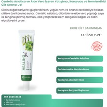 Centella Asiatica ve Aloe Vera İçeren Yenileyici, Nemlendirici ve Cilt Onarıcı Jel