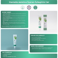 Centella Asiatica ve Aloe Vera İçeren Yenileyici, Nemlendirici ve Cilt Onarıcı Jel