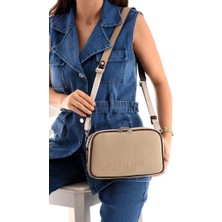 Impolo Lili Lkkumkahve Üç Gözlü Kadın Omuz Çantası 17X28 Ebatında