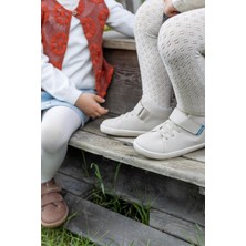 Hopfrög Smart Walker High Top Süper Mat Bej Barefoot Çocuk Bot