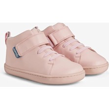 Hopfrög Smart Walker High Top Pembe Işık Barefoot Çocuk Bot