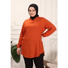 Tunikteks Mevsimlik Tunik Pamuklu Yumuşak Belmando Rahat Kumaş Dokuma Tunik