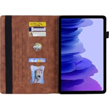 Digital Computer Home Honor Pad X8 Pro/pad X9 Deri Kılıf Cüzdan Iş Tablet Kapağı-Kahverengi (Yurt Dışından)