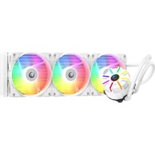 Rampage Helıos C3 Beyaz 68CFM 1800RPM Rainbow Amd Am5/ıntel LGA1700 360MM Sıvı Soğutmalı Cpu Fan