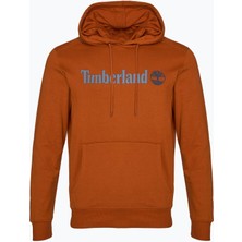 Timberland Kennebec River Hood Logolu Erkek Sweatshirt Umber