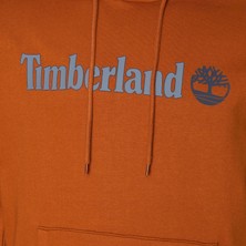 Timberland Kennebec River Hood Logolu Erkek Sweatshirt Umber