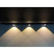 Neo Vista Slim LED Kabin Armatürü - Hareket Sensörlü - Dekoratif Gece Lambası - USB Şarjlı Aydınlatma - 40 cm - Beyaz - 3 W