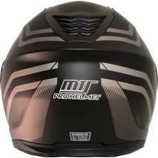 Mts 966 WX20 Grey Çene Açılır Mat Siyah-Gri Kask