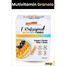 GOOD FOOD MULTIVITAMIN GRANOLA  ANANAS & ÇİKOLATA  400 gr