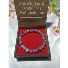 Jade'm Gold Ametist Doğal Taş