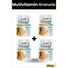 Good Food Ananaslı ve Çikolatalı Granola Multivitaminli 4'lü Fırsat Paketi