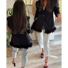 Yeni Sezon Otrişli Blazer Ceket