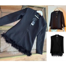 Yeni Sezon Otrişli Blazer Ceket