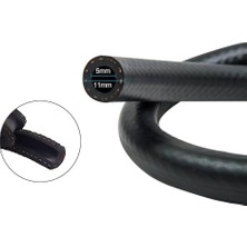 5MM*11MM Içten Örgülü Lpg/cng Benzin Hortumu Nbr (Nitril) 1metre
