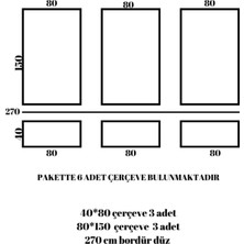 Limatek Boyanabilir Duvar Çıtası 2,5 cm (Kesimli Hazır Paket)