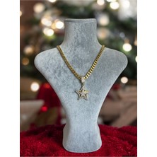 Asteria Jewelry Ema Model Yıldız Charm Kolye