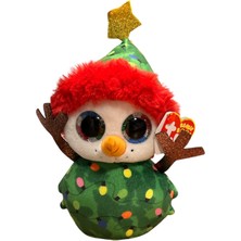 Yeşil Kardan Adam Beanie Boos Garland