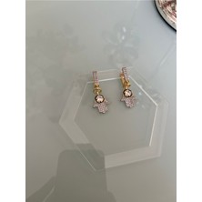 Asteria Jewelry Çağla Şikel Ema Model El Küpe