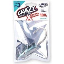 Fiiish Crazy Sandeel CSE220X Strong CSE540 100GR Blue Nacre Jighead