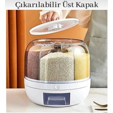 Tekno Trust Kuru Gida ve Bakliyat 360 Derece Döne Bilen Gıda Organizeri