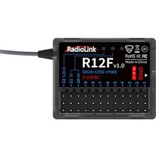 Radiolink T12D 2.4ghz 12 Kanal Radio Kontrol Uzaktan Kumanda +R12F Alıcı Elrs,crossfıre Destekli