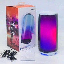 Cekave Rgb Işıklı Bluetooth Hoparlör Pluse5 Tws (Beyaz)