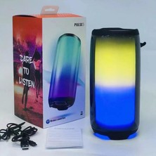 Cekave Rgb Işıklı Bluetooth Hoparlör Pluse5 Tws (Beyaz)